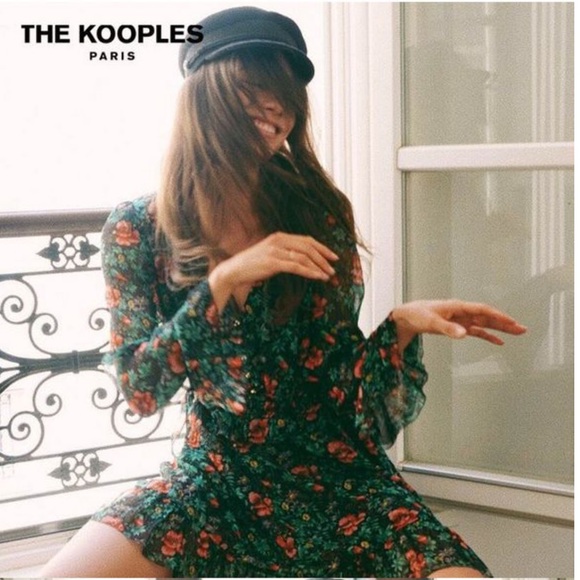 The Kooples 100% silk mini dress with 100% viscose lining - Picture 2 of 7